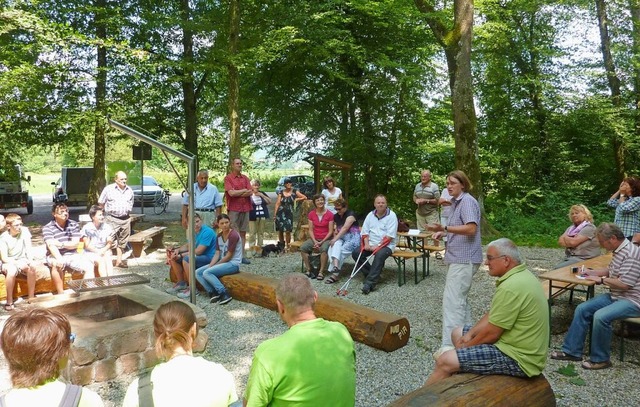 Die ffentlichen Grillstellen in Walde...den Trockenheit ab sofort geschlossen.  | Foto: Karlernst Lauffer