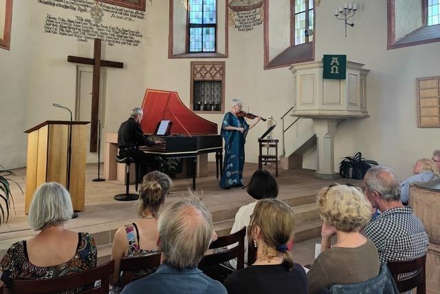 Konzertabend in der Bergkirche Nimburg verbindet barocke Klangflle mit besonderer Atmosphre