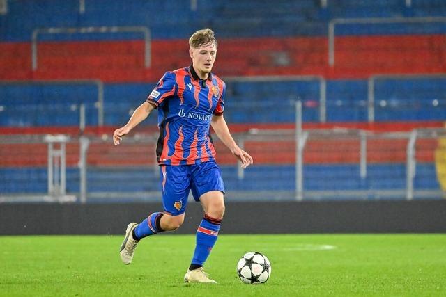 Noah Behringer aus Schwörstadt rückt in die Reserve des FC Basel