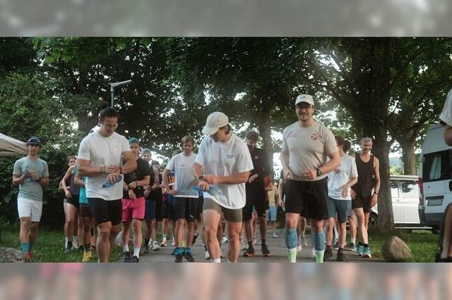 Sieger des ersten Freiburger Backyard Ultra läuft mehr als 15 Stunden um die Dreisam