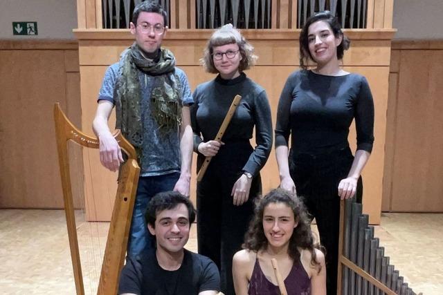 Ensemble Terebinthus bringt Musik aus dem Sptmittelalter nach Blansingen