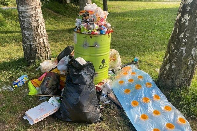 Schwanauer Brgermeister appelliert an die Badegste in Nonnenweier
