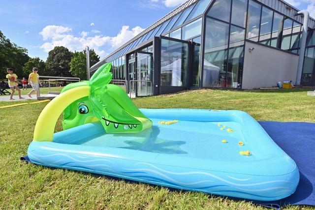 Neuer Außenbereich im Freiburger Westbad: Dieses Becken wird gebraucht