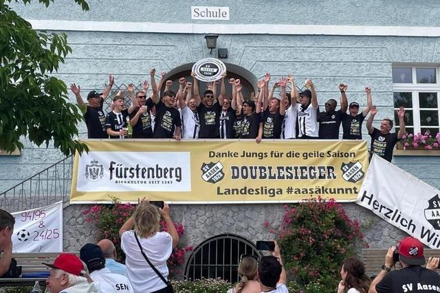 Frederic Edbauer vom SV Aasen: "Moritz Bruch wurde zu unserem ,Humba-Spezialisten'"