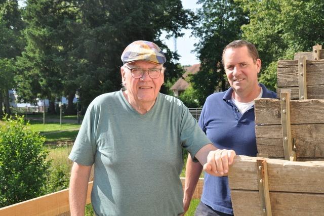 So wird das Wasserrad der Umkircher Mühle repariert