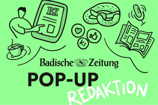 Das ist das Programm der BZ-Pop-up-Redaktion in Freiburg