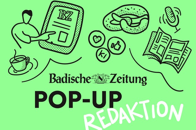 Wie arbeitet eine Lokalredaktion? Das ...uli in der BZ-Pop-Up-Redaktion lernen. | Foto: Karo Schrey Wie arbeitet eine Lokalredaktion? Das ...uli in der BZ-Pop-Up-Redaktion lernen. | Foto: Karo Schrey