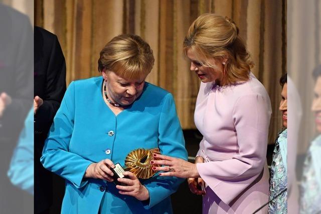 Merkel ber Baden-Baden: 
