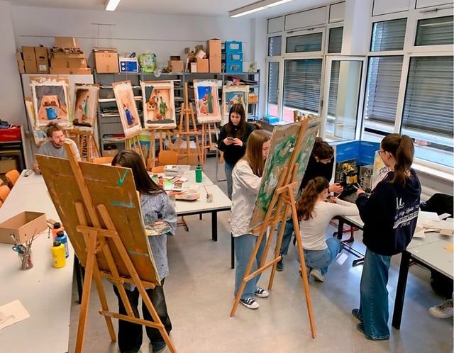 Der Nachwuchs zeigt seine Kunst zum Th...Lost“ im Gemeindehaus Kenzingen. | Foto: Oliver Pailer Der Nachwuchs zeigt seine Kunst zum Th...Lost“ im Gemeindehaus Kenzingen. | Foto: Oliver Pailer