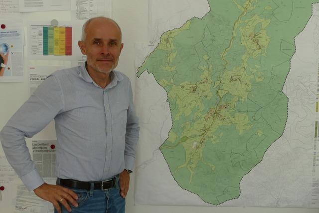 Malsburg-Marzells Brgermeister Mario Singer sorgt sich um die Trinkwasserversorgung