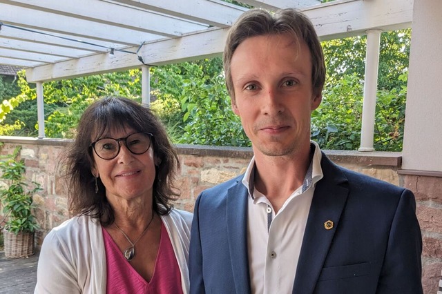Gabriele Moll übergab das Amt an Andreas Remdt. | Foto: Tonio Paßlick Gabriele Moll übergab das Amt an Andreas Remdt. | Foto: Tonio Paßlick