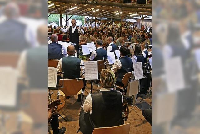 Blasmusik in allen Facetten beim Bergfest