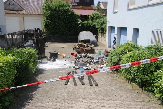 Btzinger Wohnhausbrand: Vorerst kehrt nur ein Teil der Bewohner zurck