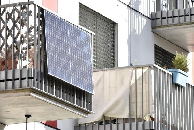 Aktion in Waldkirch: So komme ich ohne Ahnung an eine gratis Balkon-Solaranlage