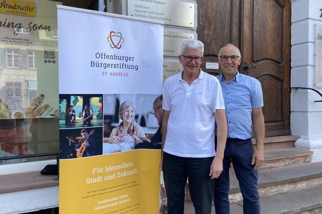 Die Bürgerstiftung St. Andreas in Offenburg will neue Akzente setzen