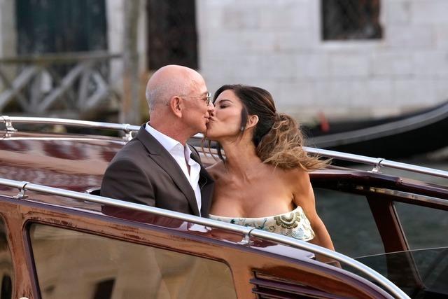 Promi-Hochzeit in Venedig: Amazon-Grnder Bezos heiratet