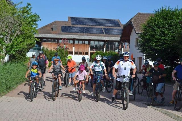 Ziel ist der zweite Platz: 30 Huserner sammeln gemeinsam Kilometer frs Stadtradeln