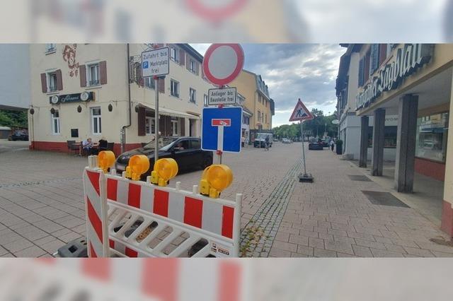 Gewerbeverein fordert besseres Baustellen-Management und "absolute Transparenz" beim Verkehrskonzept