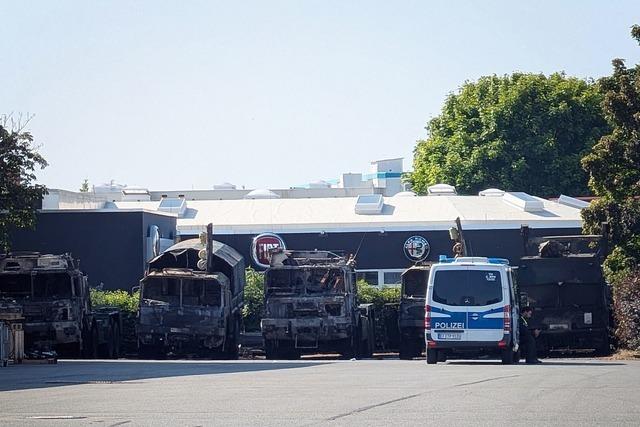 Russischsprachiges Posting zu Brandanschlag auf Bundeswehr