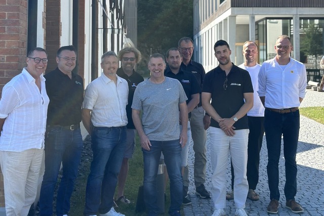 Die Mitglieder der Eletro-Innung Lörra...icht mit auf dem Foto: Andreas Bächlin | Foto: Kreishandwerkerschaft Lörrach Die Mitglieder der Eletro-Innung Lörra...icht mit auf dem Foto: Andreas Bächlin | Foto: Kreishandwerkerschaft Lörrach