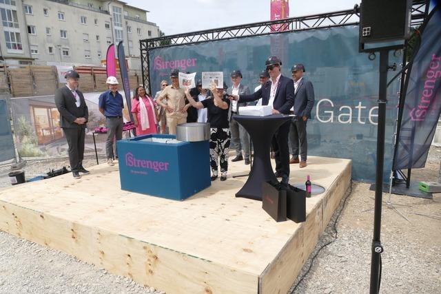 In Weil-Friedlingen wird der Grundstein fr ein knapp 100 Millionen Euro teures Wohnprojekt gelegt
