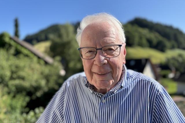 Konrad Ruh wird neuer Ehrenbrger von Mnstertal