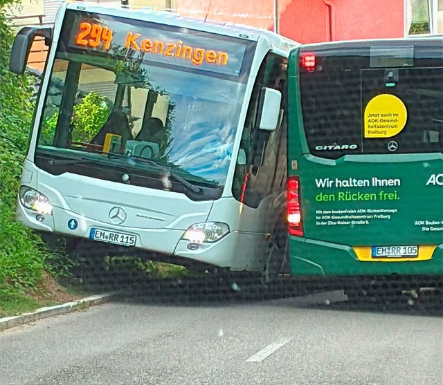 Wenigstens das Umstrzen war nicht mg...n in Nordweil nicht aneinander vorbei.  | Foto: privat