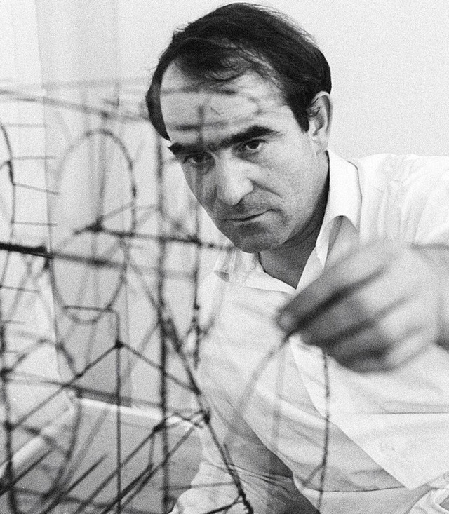 Im Frhwerk nutzte Tinguely  Draht.  | Foto: Monique Jacot