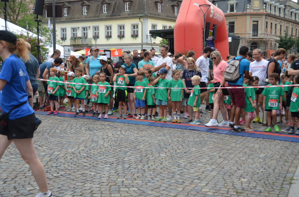 Bambinis vor dem Start Bambinis vor dem Start