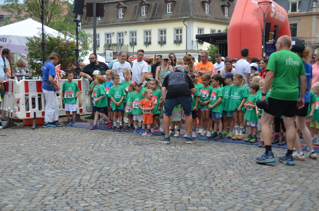 Bambinis vor dem Start Bambinis vor dem Start