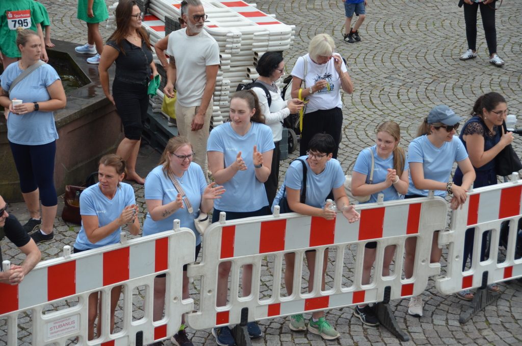 Jubel beim Schülerlauf Jubel beim Schülerlauf