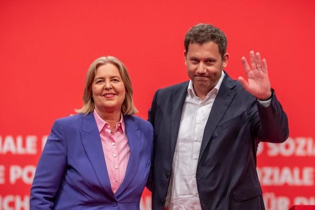 Bas top, Klingbeil abgestraft: SPD hat neues Führungsduo