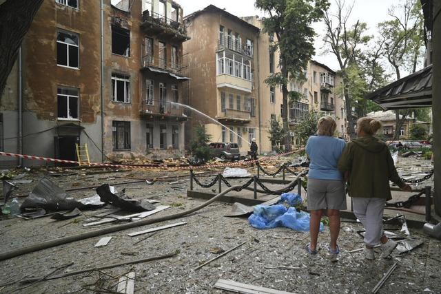 Newsblog: Odessa wird von russischen Kampfdrohnen angegriffen