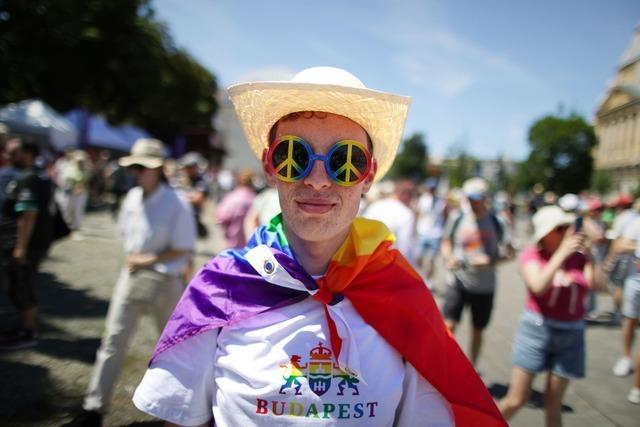 Tausende in Budapest zu verbotener Pride-Parade