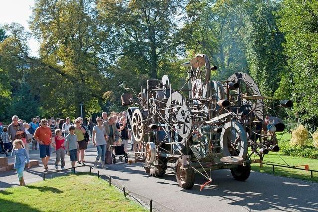 Der Knstler Jean Tinguely hat in Basel vieles hinterlassen