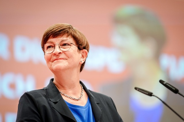 Saskia Esken verl&auml;sst die Parteispitze "ohne Wehmut".  | Foto: Kay Nietfeld/dpa