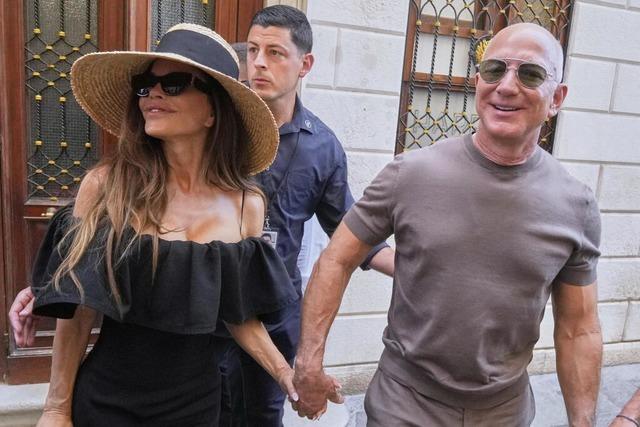 Bezos und Snchez feiern ihre Hochzeit in Venedig weiter