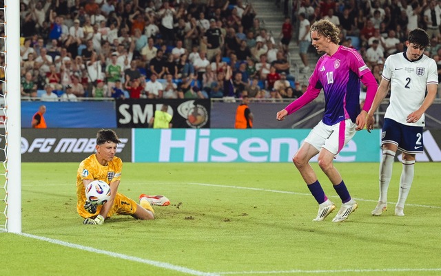 Kein Woltemade-Tor, kein Titel - die deutsche U21 verliert gegen England.  | Foto: Robert Nemeti/dpa