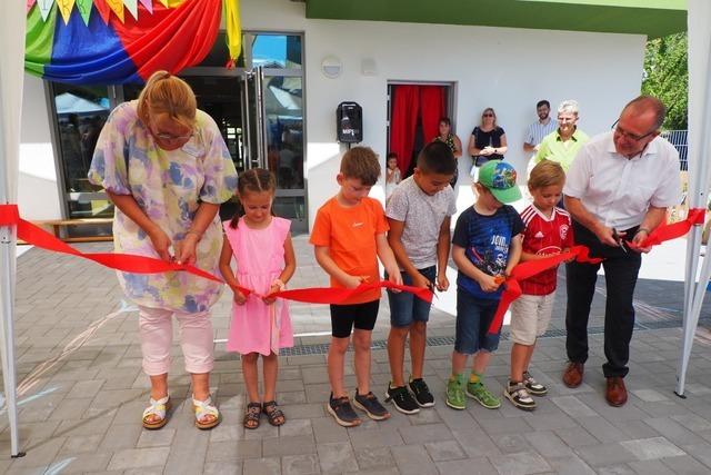 Der neue Kindergarten Sankt Martin begeistert die Eimeldinger