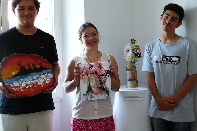 Junge Knstlerinnen und Knstler aus Emmendingen zeigen ihre Werke in der Galerie im Tor