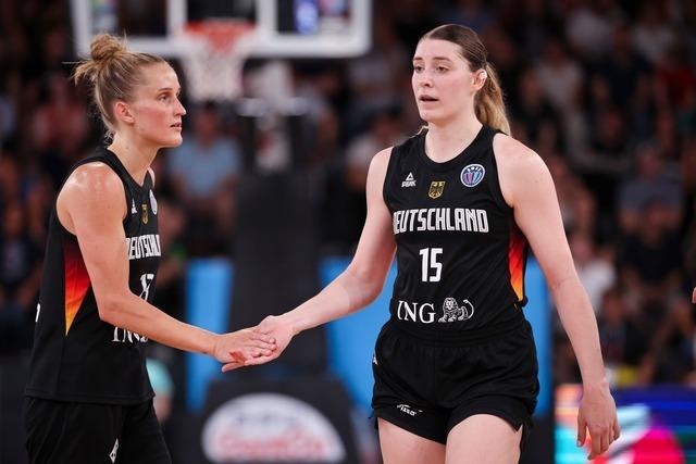 Beste Platzierung seit 1997: Basketballerinnen EM-Fünfte
