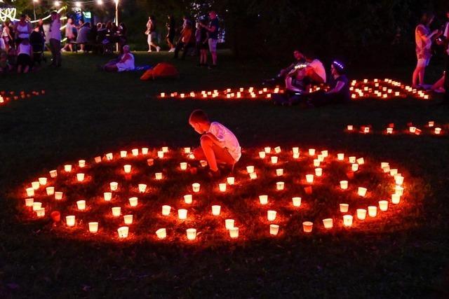 Das ist fr das diesjhrige Lichterfest im Lahrer Stadtpark geplant
