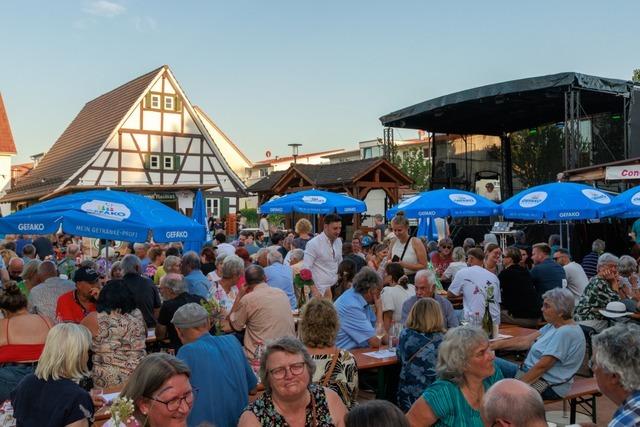 Denzlingen feiert seine Winzer, Weine und Vereine