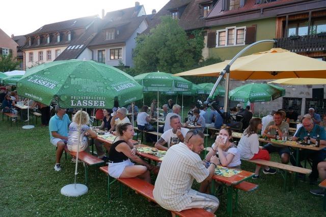 So schn war es beim Brckenfest in Bad Sckingen