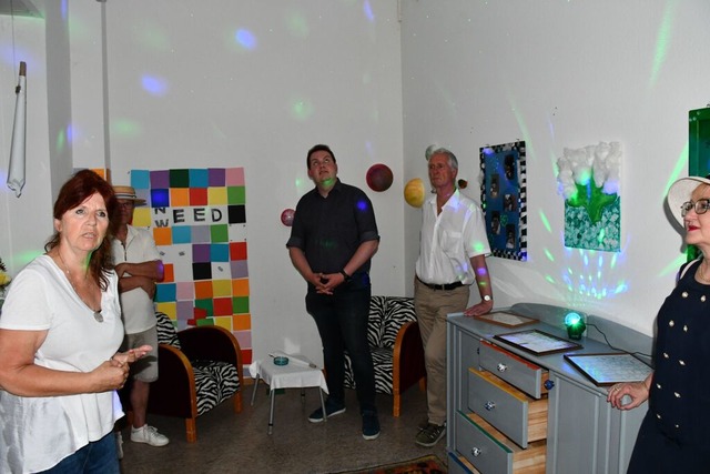 In der Ausstellung Parallelwelten wurde auf Suchtgefahren hingewiesen. | Foto: Heinz Vollmar In der Ausstellung Parallelwelten wurde auf Suchtgefahren hingewiesen. | Foto: Heinz Vollmar