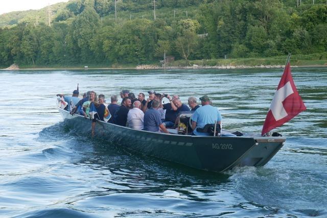 Fischereiverein Bad Sckingen feiert 100-Jahr-Jubilum am Rhein