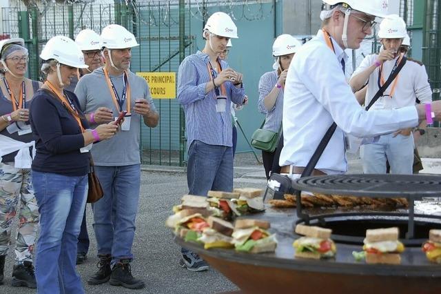 Genussspaziergang in Fessenheim – "elektrische Hppchen" vor Akw-Kulisse