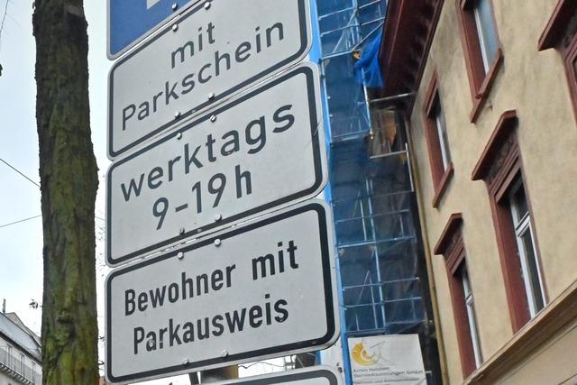 Neues Bewohnerparkgebiet in Zhringen: Ausweichparkpltze gegen den Parkdruck