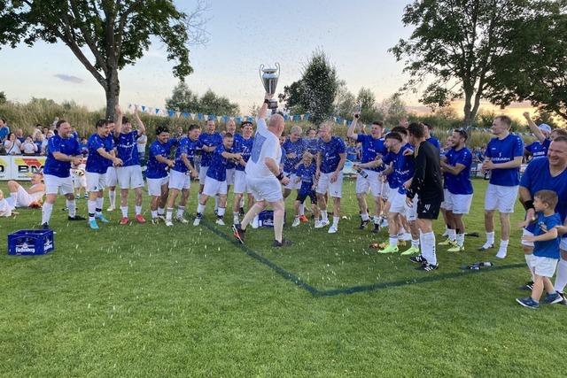 Kndringen gegen Kndringen: Team Sd verteidigt den Pokal im Dorf-Derby