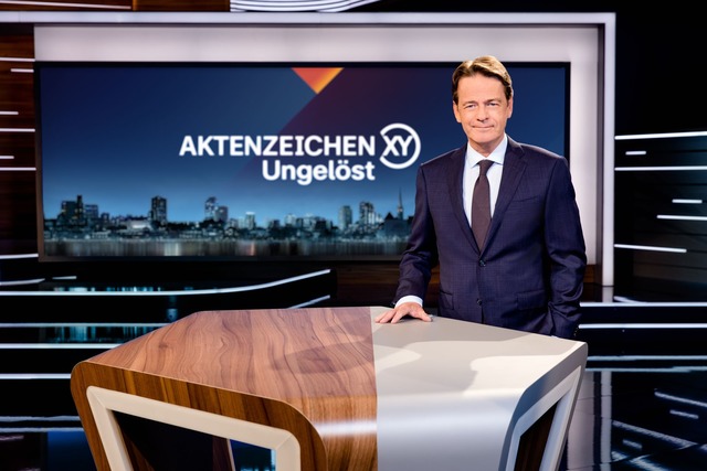 "Aktenzeichen XY... ungelöst"-Moderator Rudi Cerne. | Foto: Nadine Rupp/ZDF/dpa "Aktenzeichen XY... ungelöst"-Moderator Rudi Cerne. | Foto: Nadine Rupp/ZDF/dpa